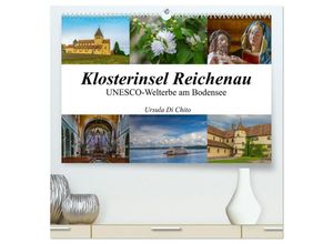 9783435447213 - Klosterinsel Reichenau - UNESCO-Welterbe am Bodensee (hochwertiger Premium Wandkalender 2025 DIN A2 quer) Kunstdruck in Hochglanz