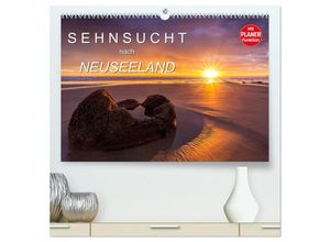 9783435447534 - Sehnsucht nach Neuseeland (hochwertiger Premium Wandkalender 2025 DIN A2 quer) Kunstdruck in Hochglanz