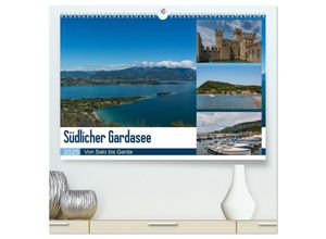 9783435449019 - Südlicher Gardasee - Von Salo bis Garda (hochwertiger Premium Wandkalender 2025 DIN A2 quer) Kunstdruck in Hochglanz