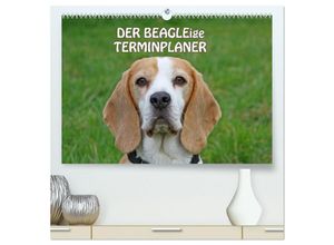 9783435449026 - DER BEAGLEige TERMINPLANER (hochwertiger Premium Wandkalender 2025 DIN A2 quer) Kunstdruck in Hochglanz