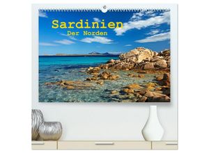 9783435449118 - Sardinien - Der Norden (hochwertiger Premium Wandkalender 2025 DIN A2 quer) Kunstdruck in Hochglanz