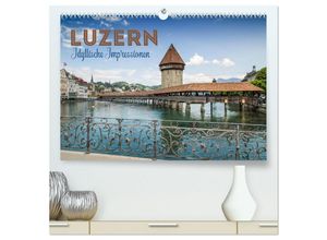 9783435449255 - LUZERN Idyllische Impressionen (hochwertiger Premium Wandkalender 2025 DIN A2 quer) Kunstdruck in Hochglanz