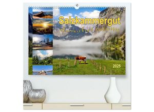 9783435453436 - Salzkammergut überraschend vielseitig (hochwertiger Premium Wandkalender 2025 DIN A2 quer) Kunstdruck in Hochglanz