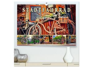 9783435454426 - Stadtfahrrad (hochwertiger Premium Wandkalender 2025 DIN A2 quer) Kunstdruck in Hochglanz