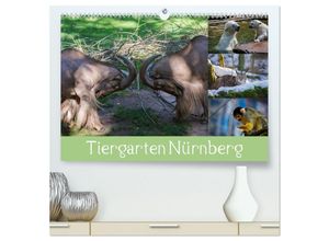 9783435454815 - Tiergarten Nürnberg (hochwertiger Premium Wandkalender 2025 DIN A2 quer) Kunstdruck in Hochglanz