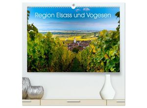 9783435455454 - Region Elsass und Vogesen (hochwertiger Premium Wandkalender 2025 DIN A2 quer) Kunstdruck in Hochglanz
