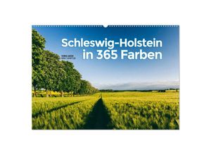 9783435455522 - Schleswig-Holstein in 365 Farben (Wandkalender 2025 DIN A2 quer) CALVENDO Monatskalender