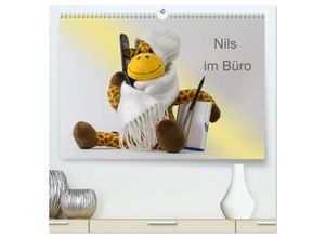 9783435456796 - Nils im Büro (hochwertiger Premium Wandkalender 2025 DIN A2 quer) Kunstdruck in Hochglanz