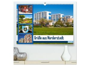 9783435457281 - Grüße aus Norderstedt (hochwertiger Premium Wandkalender 2025 DIN A2 quer) Kunstdruck in Hochglanz