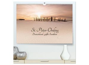 9783435460700 - St Peter-Ording Deutschlands größte Sandkiste (hochwertiger Premium Wandkalender 2025 DIN A2 quer) Kunstdruck in Hochglanz