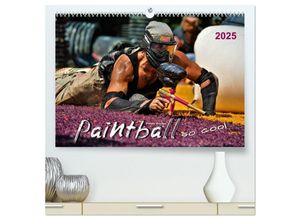 9783435463299 - Paintball - so cool (hochwertiger Premium Wandkalender 2025 DIN A2 quer) Kunstdruck in Hochglanz