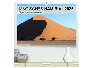 9783435463367 - Magisches Namibia - Tiere und Landschaften (hochwertiger Premium Wandkalender 2025 DIN A2 quer) Kunstdruck in Hochglanz