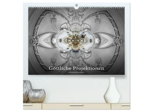 9783435464869 - Göttliche Projektionen - Kirchenpanoramen (hochwertiger Premium Wandkalender 2025 DIN A2 quer) Kunstdruck in Hochglanz