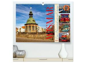 9783435466115 - Wismar - Eine Hansestadt mit viel Charme (hochwertiger Premium Wandkalender 2025 DIN A2 quer) Kunstdruck in Hochglanz