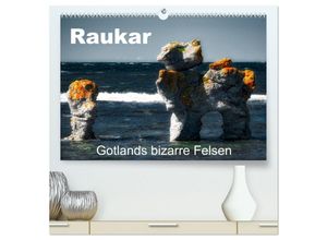 9783435467280 - Raukar - Gotlands bizarre Felsen (hochwertiger Premium Wandkalender 2025 DIN A2 quer) Kunstdruck in Hochglanz