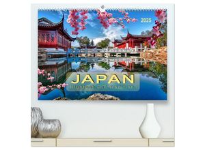 9783435468362 - Japan - Hightech und Tradition (hochwertiger Premium Wandkalender 2025 DIN A2 quer) Kunstdruck in Hochglanz