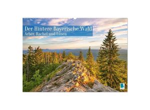 9783435468850 - Arber Rachel und Lusen Der Hintere Bayerische Wald (Wandkalender 2025 DIN A2 quer) CALVENDO Monatskalender