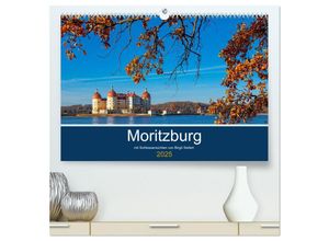 9783435469321 - Moritzburg mit Schlossansichten (hochwertiger Premium Wandkalender 2025 DIN A2 quer) Kunstdruck in Hochglanz