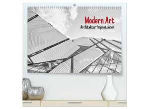 9783435469840 - Modern Art Architektur-Impressionen (hochwertiger Premium Wandkalender 2025 DIN A2 quer) Kunstdruck in Hochglanz