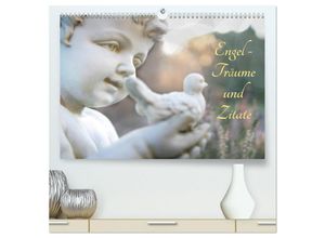 9783435471713 - Engel - Träume und Zitate (hochwertiger Premium Wandkalender 2025 DIN A2 quer) Kunstdruck in Hochglanz