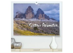 9783435471829 - Sextner Dolomiten (hochwertiger Premium Wandkalender 2025 DIN A2 quer) Kunstdruck in Hochglanz