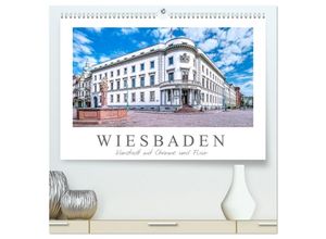 9783435471898 - Wiesbaden Kurstadt mit Charme und Flair (hochwertiger Premium Wandkalender 2025 DIN A2 quer) Kunstdruck in Hochglanz