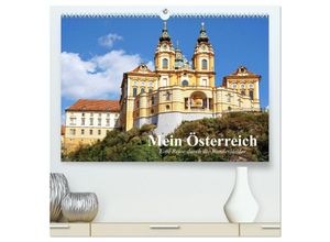 9783435472390 - Mein Österreich Eine Reise durch die Bundesländer (hochwertiger Premium Wandkalender 2025 DIN A2 quer) Kunstdruck in Hochglanz