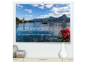 9783435472765 - Salzkammergut - Die schönsten Seen Oberösterreichs (hochwertiger Premium Wandkalender 2025 DIN A2 quer) Kunstdruck in Hochglanz