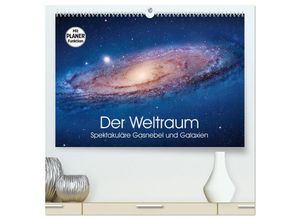 9783435473977 - Der Weltraum Spektakuläre Gasnebel und Galaxien (hochwertiger Premium Wandkalender 2025 DIN A2 quer) Kunstdruck in Hochglanz