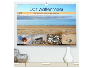 9783435476183 - Das Wattenmeer - 2025 (hochwertiger Premium Wandkalender 2025 DIN A2 quer) Kunstdruck in Hochglanz