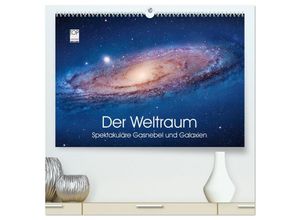 9783435476190 - Der Weltraum Spektakuläre Gasnebel und Galaxien (hochwertiger Premium Wandkalender 2025 DIN A2 quer) Kunstdruck in Hochglanz