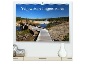 9783435479757 - Yellowstone Impressionen (hochwertiger Premium Wandkalender 2025 DIN A2 quer) Kunstdruck in Hochglanz