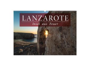 9783435480357 - Lanzarote - Insel aus Feuer (Wandkalender 2025 DIN A2 quer) CALVENDO Monatskalender