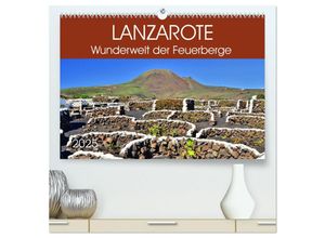 9783435481965 - Lanzarote Wunderwelt der Feuerberge (hochwertiger Premium Wandkalender 2025 DIN A2 quer) Kunstdruck in Hochglanz