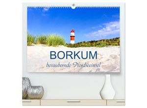 9783435481972 - Borkum bezaubernde Nordseeinsel (hochwertiger Premium Wandkalender 2025 DIN A2 quer) Kunstdruck in Hochglanz