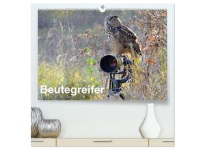 9783435482238 - Beutegreifer (hochwertiger Premium Wandkalender 2025 DIN A2 quer) Kunstdruck in Hochglanz