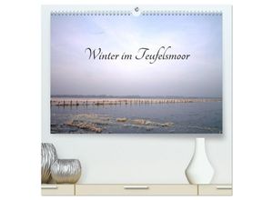 9783435482405 - Winter im Teufelsmoor (hochwertiger Premium Wandkalender 2025 DIN A2 quer) Kunstdruck in Hochglanz