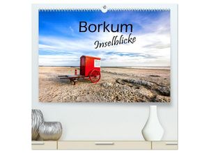 9783435483976 - Borkum - Inselblicke (hochwertiger Premium Wandkalender 2025 DIN A2 quer) Kunstdruck in Hochglanz