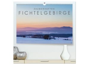 9783435484225 - Zauberhaftes Fichtelgebirge (hochwertiger Premium Wandkalender 2025 DIN A2 quer) Kunstdruck in Hochglanz