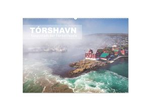 9783435484324 - Tórshavn - Hauptstadt der Färöer Inseln (Wandkalender 2025 DIN A2 quer) CALVENDO Monatskalender