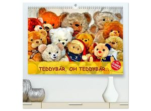 9783435484942 - TEDDYBÄR OH TEDDYBÄR (hochwertiger Premium Wandkalender 2025 DIN A2 quer) Kunstdruck in Hochglanz