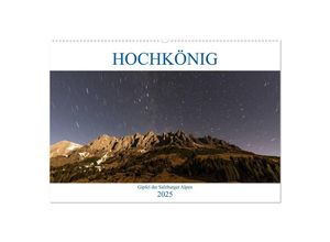 9783435493180 - HOCHKÖNIG - Gipfel der Salzburger Alpen (Wandkalender 2025 DIN A2 quer) CALVENDO Monatskalender