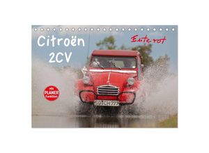 9783435495474 - Citroën 2CV - Ente rot (Tischkalender 2025 DIN A5 quer) CALVENDO Monatskalender