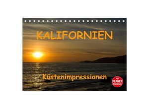 9783435498161 - KALIFORNIEN Küstenimpressionen (Tischkalender 2025 DIN A5 quer) CALVENDO Monatskalender