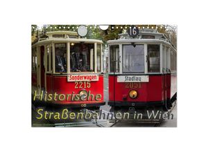 9783435498840 - Historische Straßenbahnen in Wien (Wandkalender 2025 DIN A4 quer) CALVENDO Monatskalender