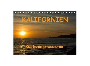 9783435498918 - KALIFORNIEN Küstenimpressionen (Tischkalender 2025 DIN A5 quer) CALVENDO Monatskalender