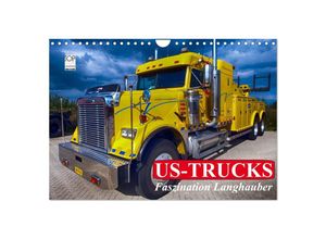 9783435499007 - US-Trucks Faszination Langhauber (Wandkalender 2025 DIN A4 quer) CALVENDO Monatskalender