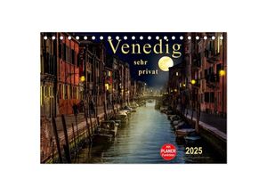 9783435499786 - Venedig - sehr privat (Tischkalender 2025 DIN A5 quer) CALVENDO Monatskalender