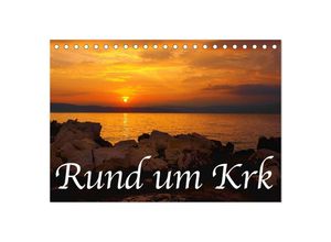 9783435499823 - Rund um Krk (Tischkalender 2025 DIN A5 quer) CALVENDO Monatskalender