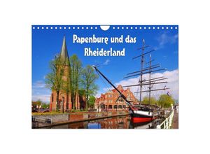 9783435500345 - Papenburg und das Rheiderland (Wandkalender 2025 DIN A4 quer) CALVENDO Monatskalender